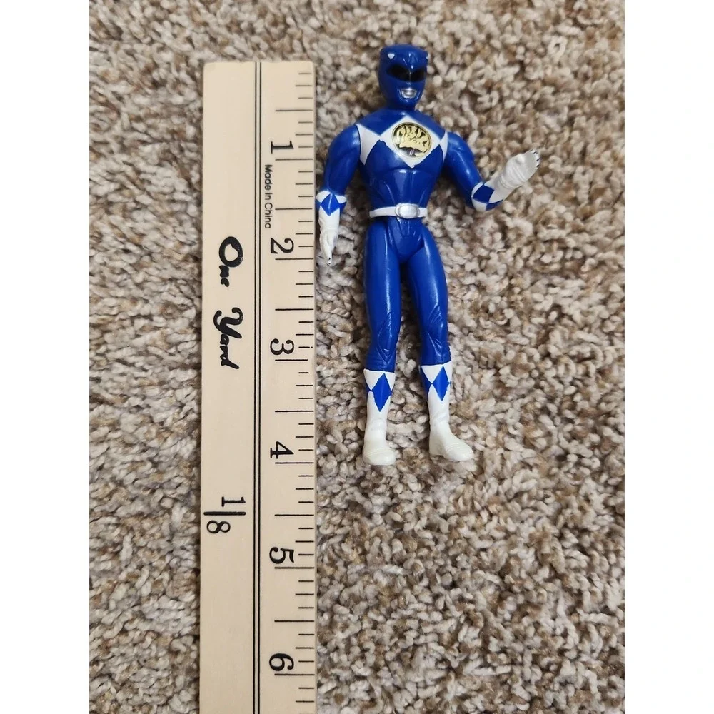 Lot Of 3 1995 Saban Power Ranger Figurines 4-inches